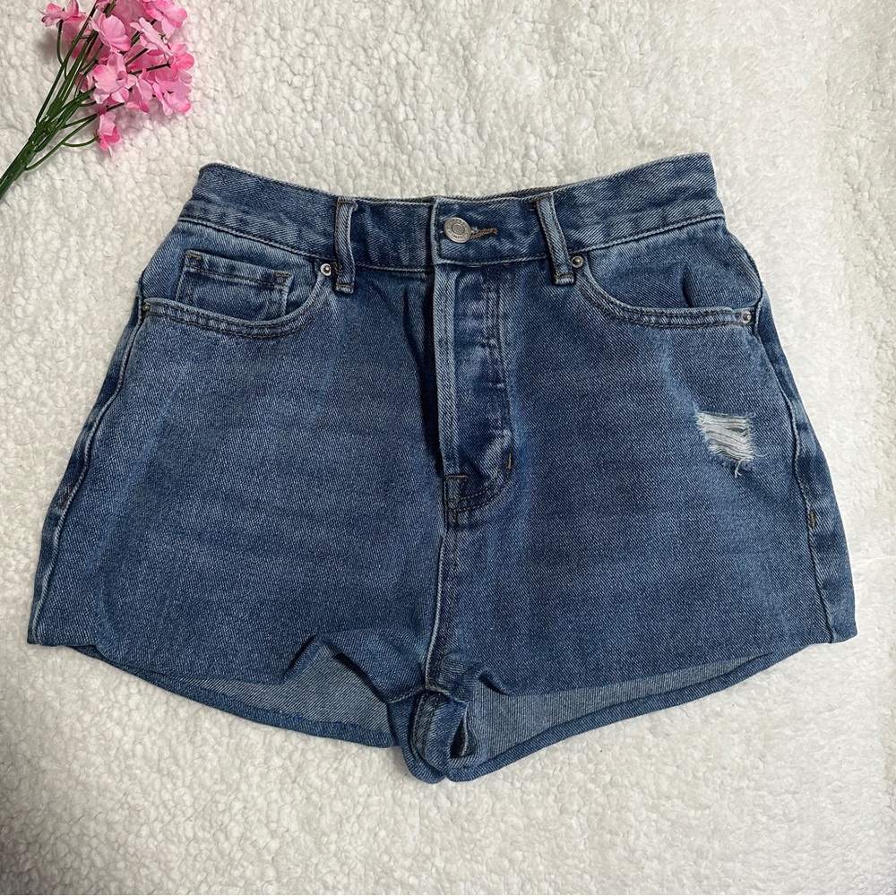 Pacsun Medium Wash Jean Denim Shorts